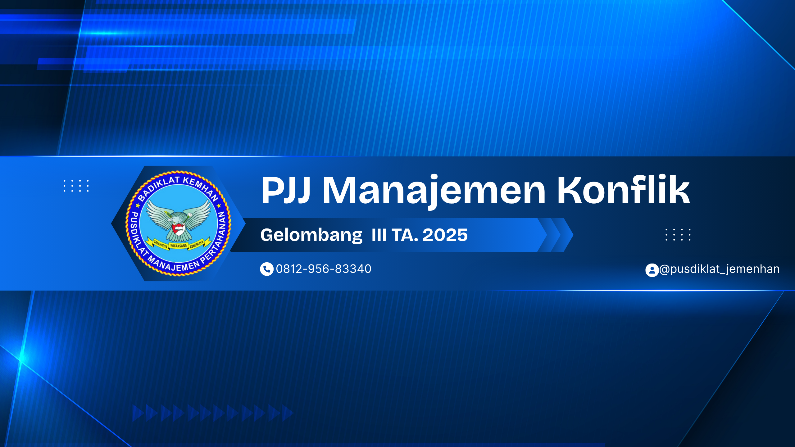 PJJ Manajemen Konflik Gelombang III